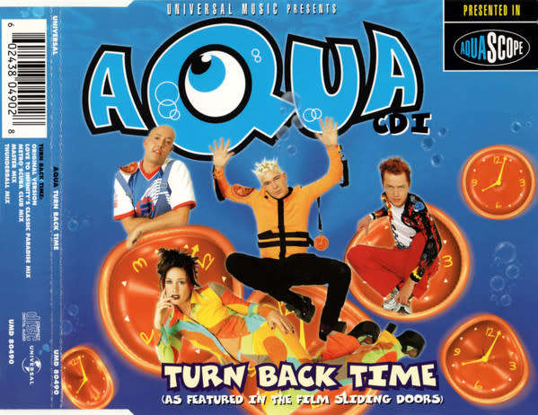 Aqua - Turn Back Time Maxi CD Single Import