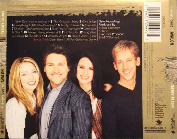 Avalon - Testify To Love (Very Best of) CD Import