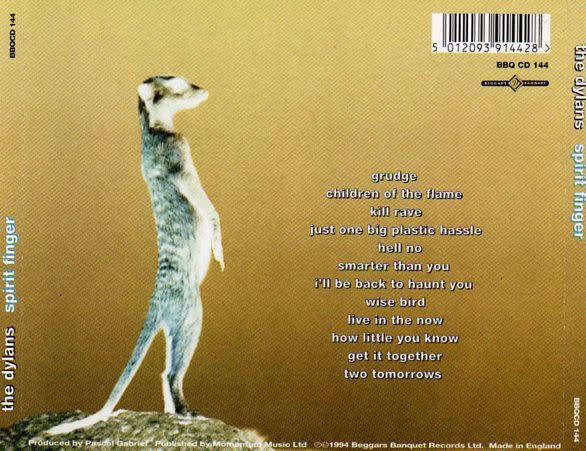 Dylans - Spirit Finger CD Import