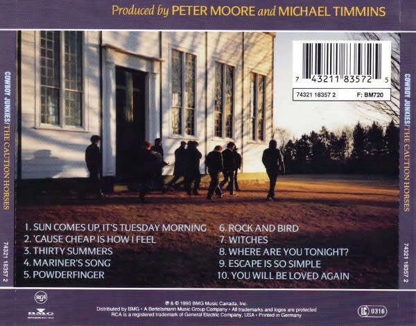 Cowboy Junkies - Caution Horses CD Import