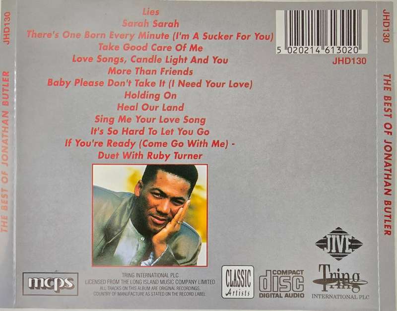 Jonathan Butler - Best of CD Import
