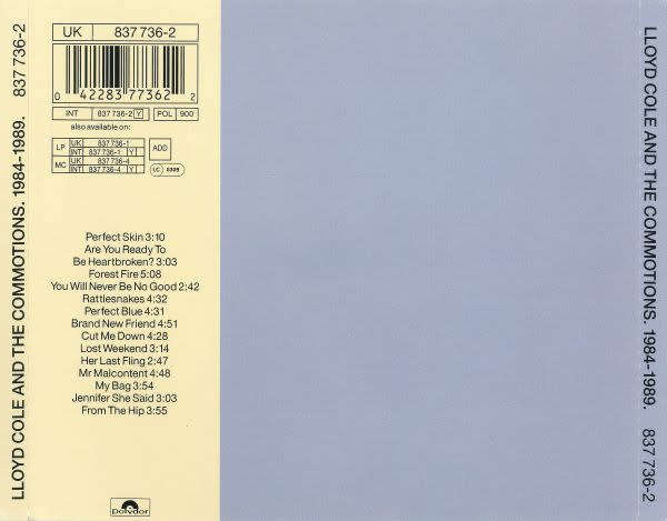 Lloyd Cole & the Commotions - 1984-1989 CD Import
