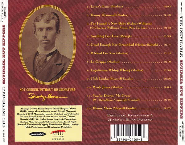 Squirrel Nut Zippers - Inevitable CD Import