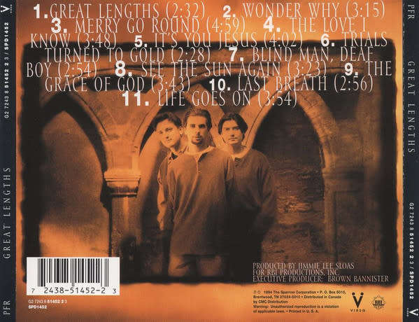 PFR - Great Lengths CD Import