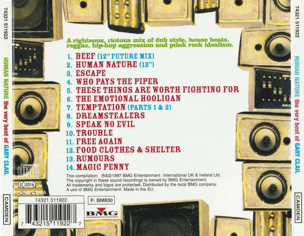 Gary Clail - Human Nature (The Very Best of) CD Import