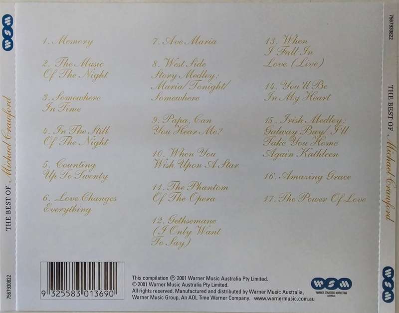 Michael Crawford - Best of CD Import