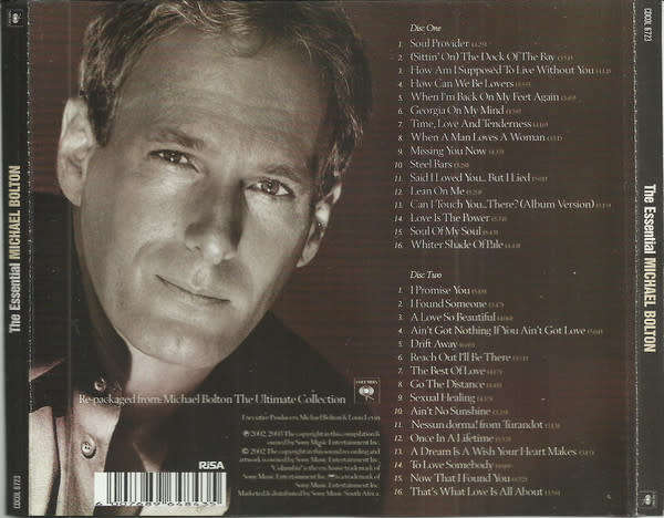 Michael Bolton - The Essential Double CD