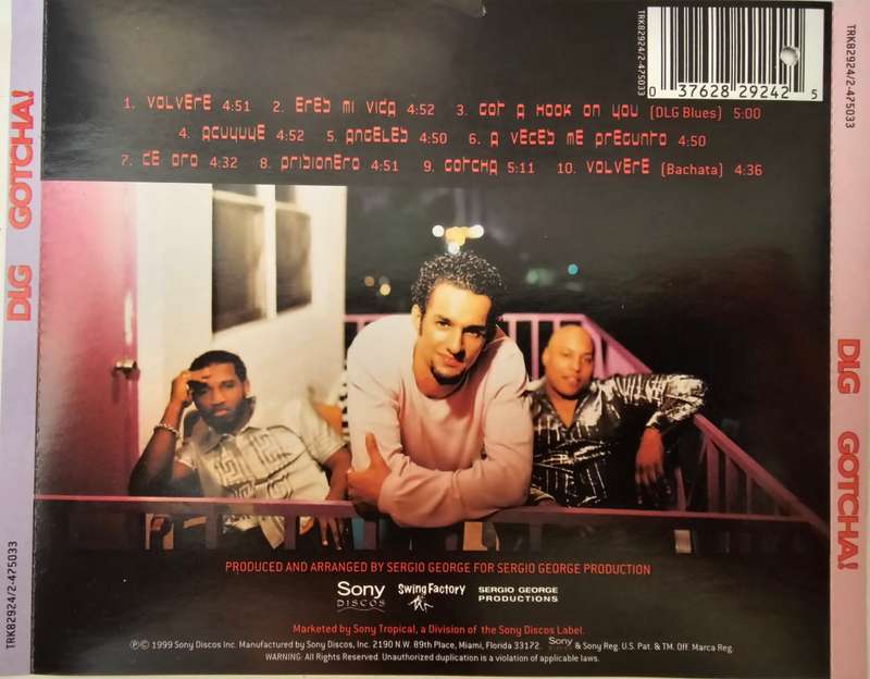 DLG (Dark Latin Groove) - Gotcha! CD Import