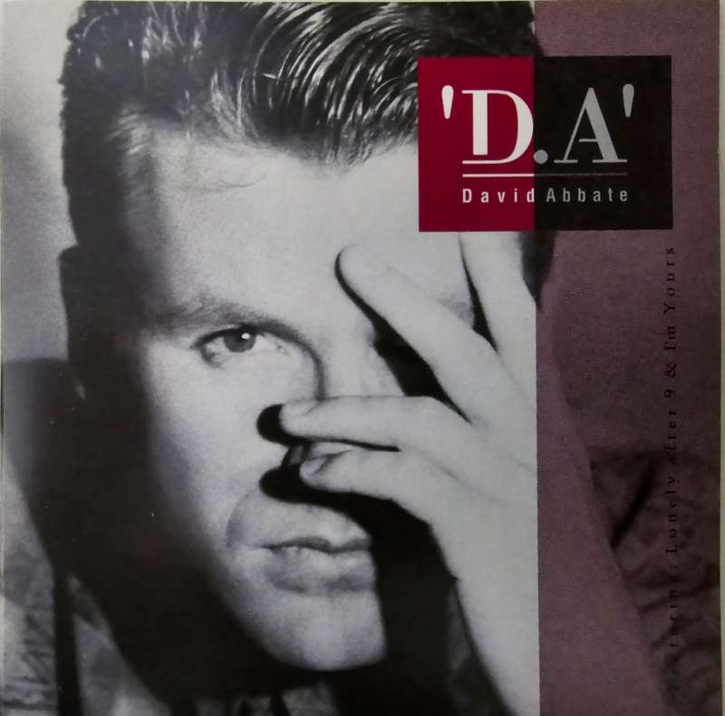 David Abbate - `D.A` CD Rare