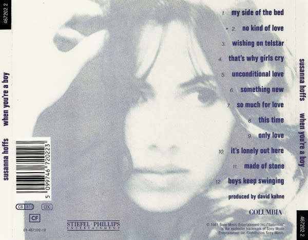 Susanna Hoffs - When You're a Boy CD Import
