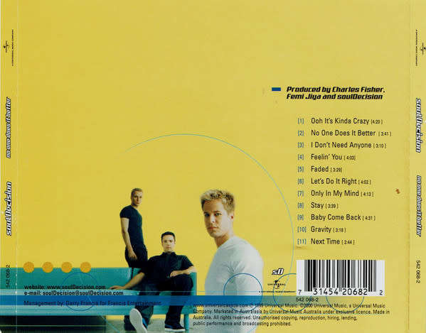 SoulDecision - No One Does It Better CD Import