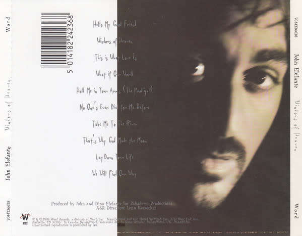 John Elefante - Windows of Heaven CD Import