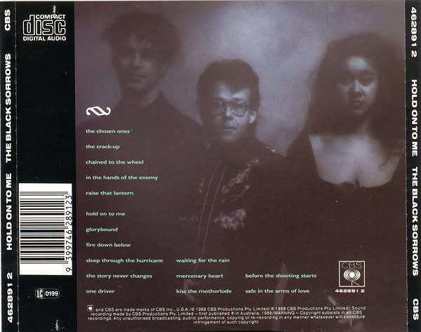 Black Sorrows - Hold On To Me CD Import