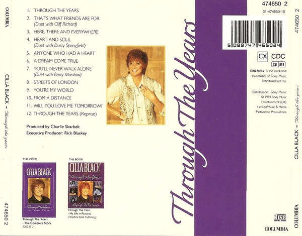 Cilla Black - Through the Years CD Import