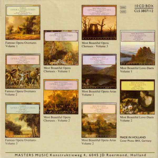 Various - Greatest Opera Collection 10x CD Box Set Import