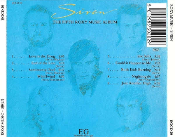 Roxy Music - Siren CD Import