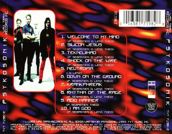 Psykosonik - Psykosonik CD Import
