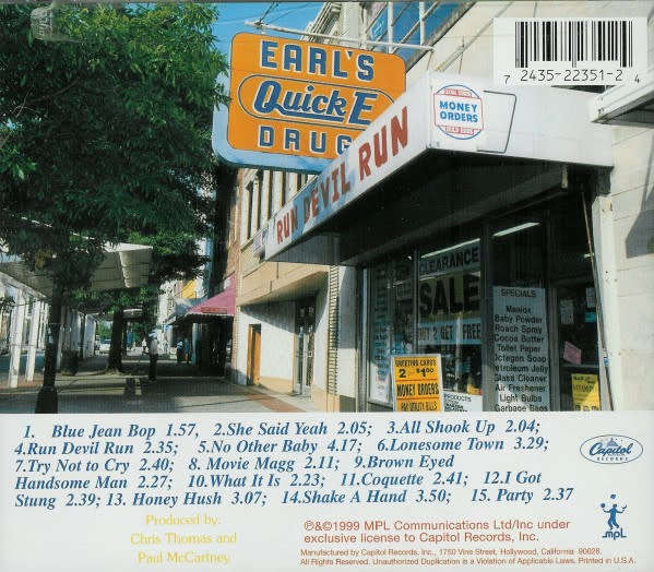 Paul McCartney - Run devil Run CD Import