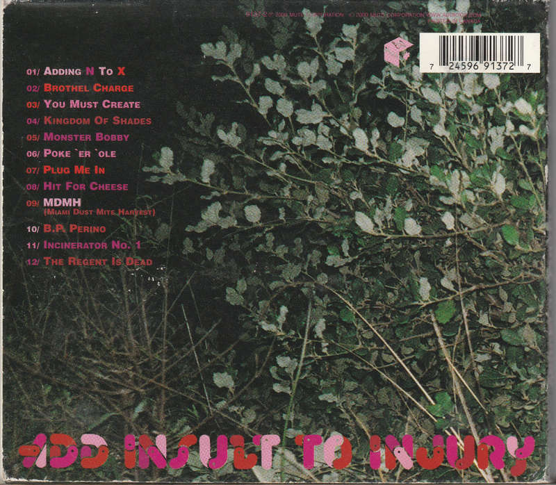 Add N To (X) - Add Insult To Injury CD Import