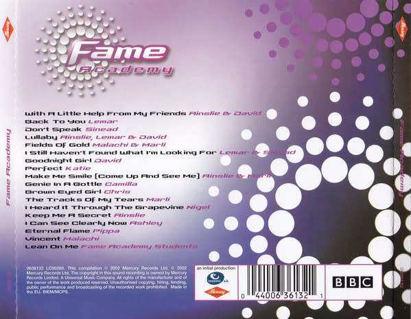Various - Fame Academy CD Import