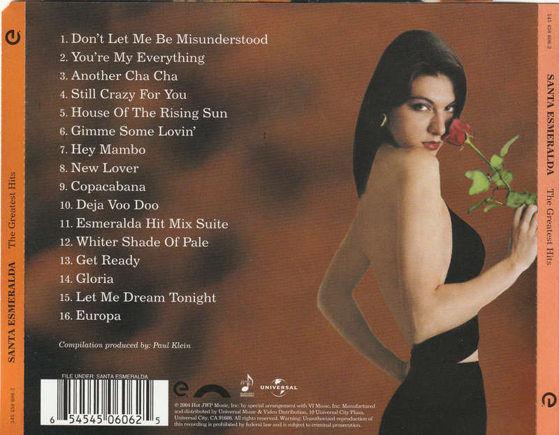 Leroy Gomez & Santa Esmeralda - Greatest Hits CD Import