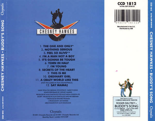 Chesney Hawkes - Buddy`s Song CD Import