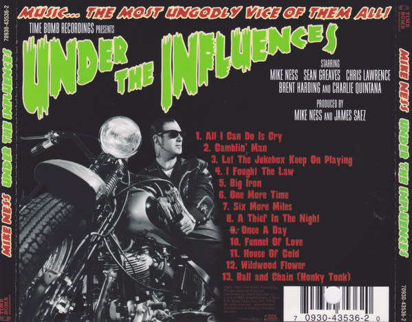 Mike Ness - Under the Influences (Volume One) CD Import
