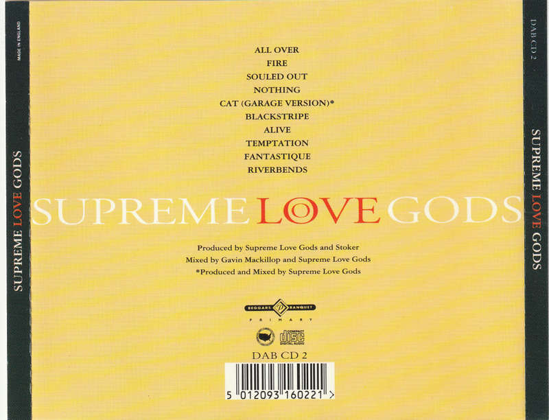 Supreme Love Gods - Supreme Love Gods CD Import
