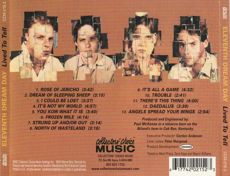 Eleventh Dream Day - Lived To Tell CD Import