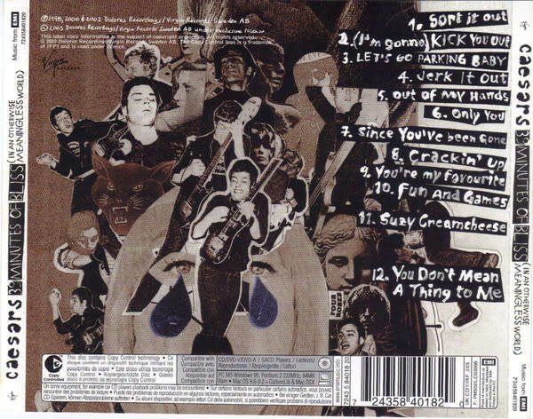 Caesars - 39 Minutes of Bliss (In An Otherwise Meaningless World) CD Import