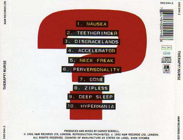 Therapy? - Nurse CD Import