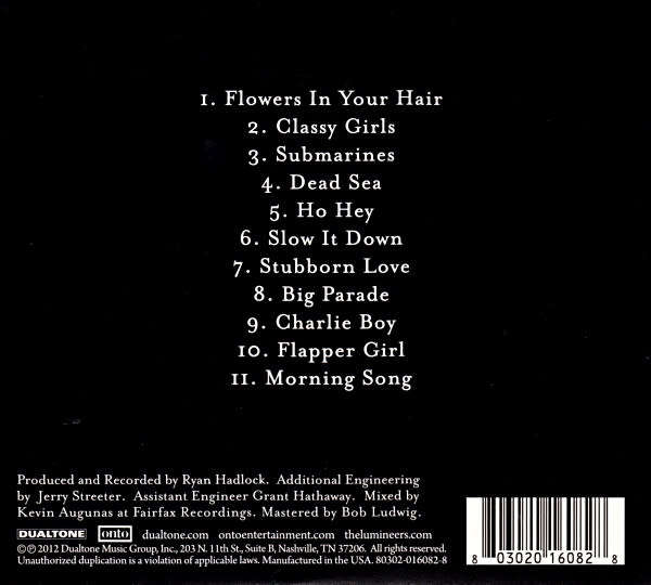 Lumineers - The Lumineers CD Import