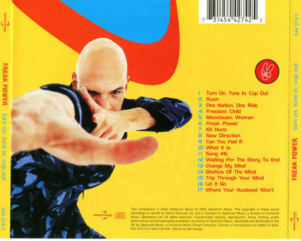 Freak Power - Turn On, Tune In, Cop Out CD Import