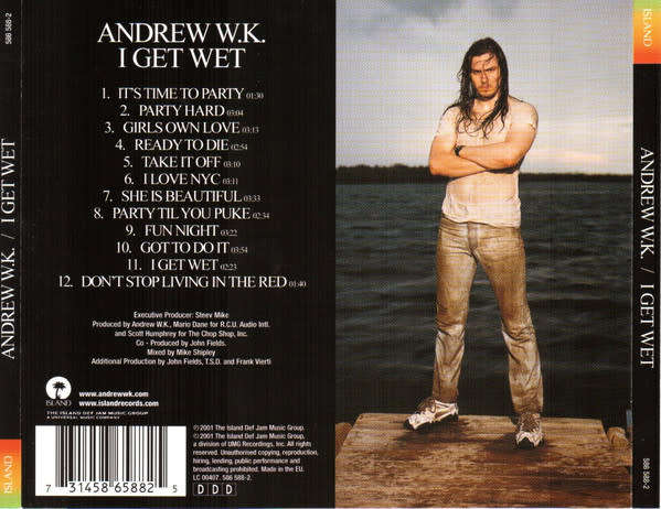 Andrew W.K. - I Get Wet CD Import