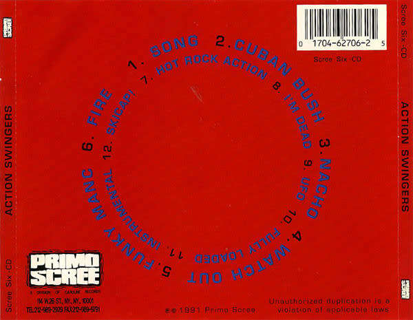 Action Swingers - Action Swingers CD Import
