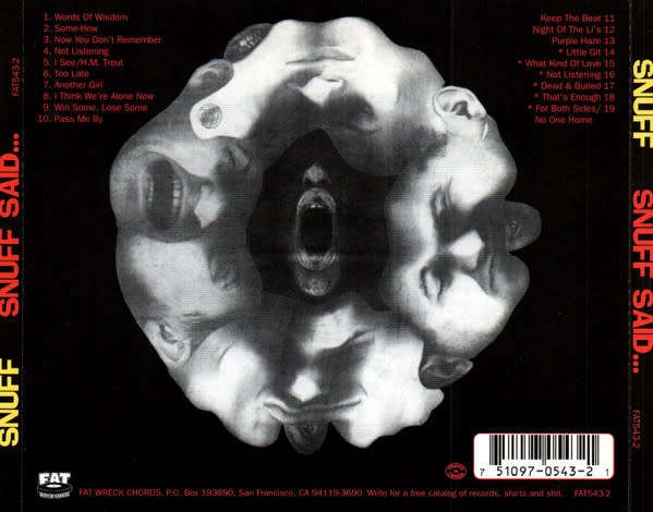Snuff - Snuff Said... CD Import