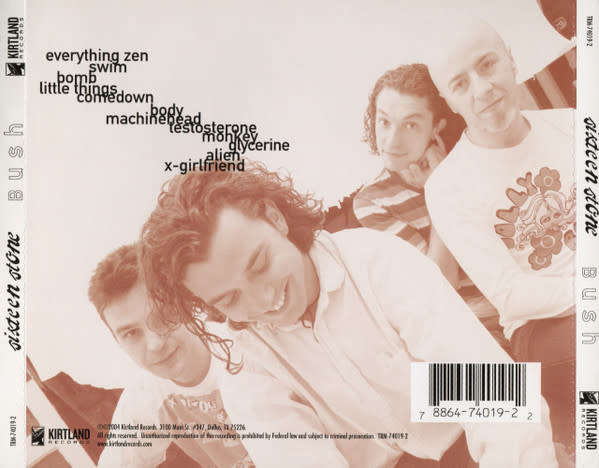 Bush - Sixteen Stone CD Import