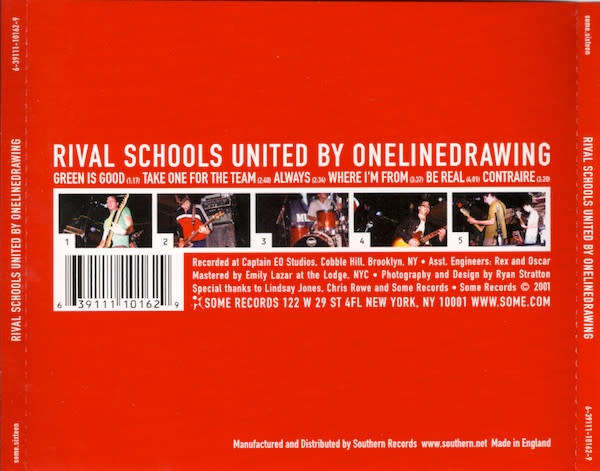 Rival Schools United By Onelinedrawing - Rival Schools United By Onelinedrawing CD Import