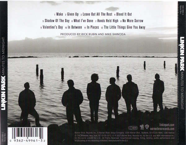 Linkin Park - Minutes To Midnight CD Import