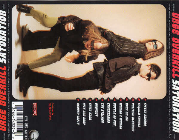 Urge Overkill - Saturation CD Import