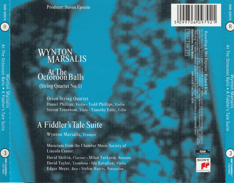 Wynton Marsalis - At the Octoroon Balls / A Fiddler's Tale Suite CD Import