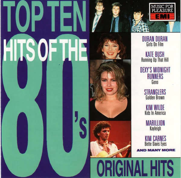 Various  Top Ten Hits of the 80's CD Import