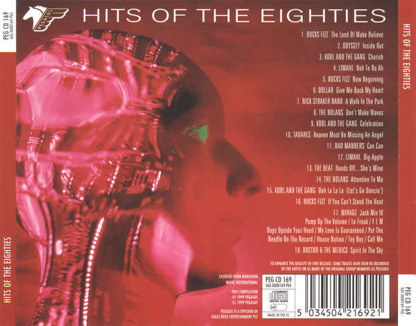 Various - Hits of the Eighties CD Import