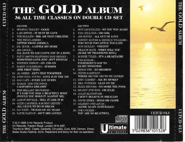 Various - Gold Album Double CD Import
