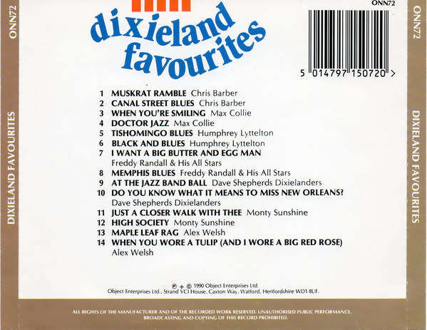 Various - Dixieland Favourites CD Import