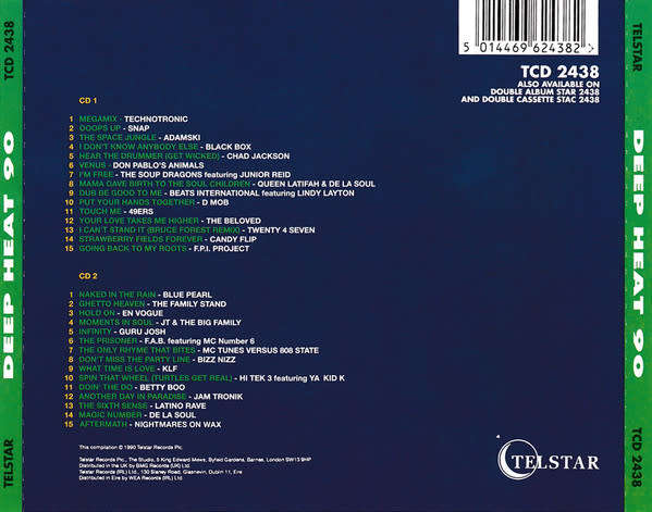 Various - Deep Heat 90 Double CD Import
