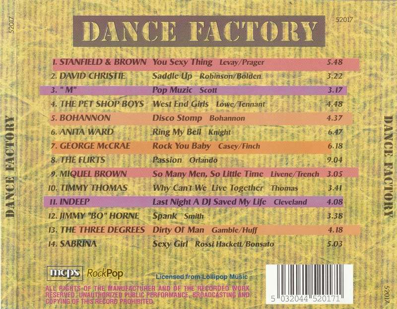 Various - Dance Factory CD Import