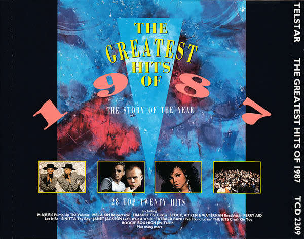 Various - Greatest Hits of 1987 Double CD Import