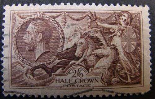 2/6 SEAHORSE 1913-18 VERY FINE USED LOVELY CLEAN STAMP CV 700+