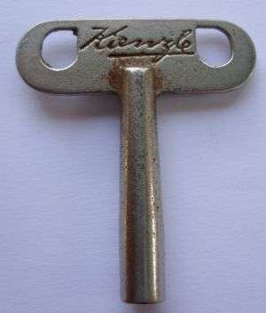 GERMAN CLOCK KEY